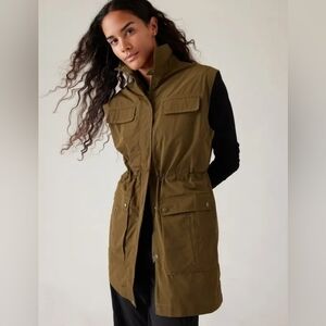 Athleta Olive Green Utility Vest for Women